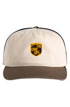 Load image into Gallery viewer, THE COME UPS (CLASS TWO-TONE CAP) Natural/Walnut
