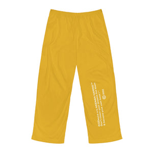 Vamp Logo (Pajama Pants) Yellow
