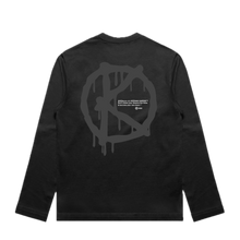 Load image into Gallery viewer, Ï'M NÖT FÏNE (LongSleeve Shirt) Black
