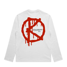 Load image into Gallery viewer, STFU (LongSleeve Shirt) White
