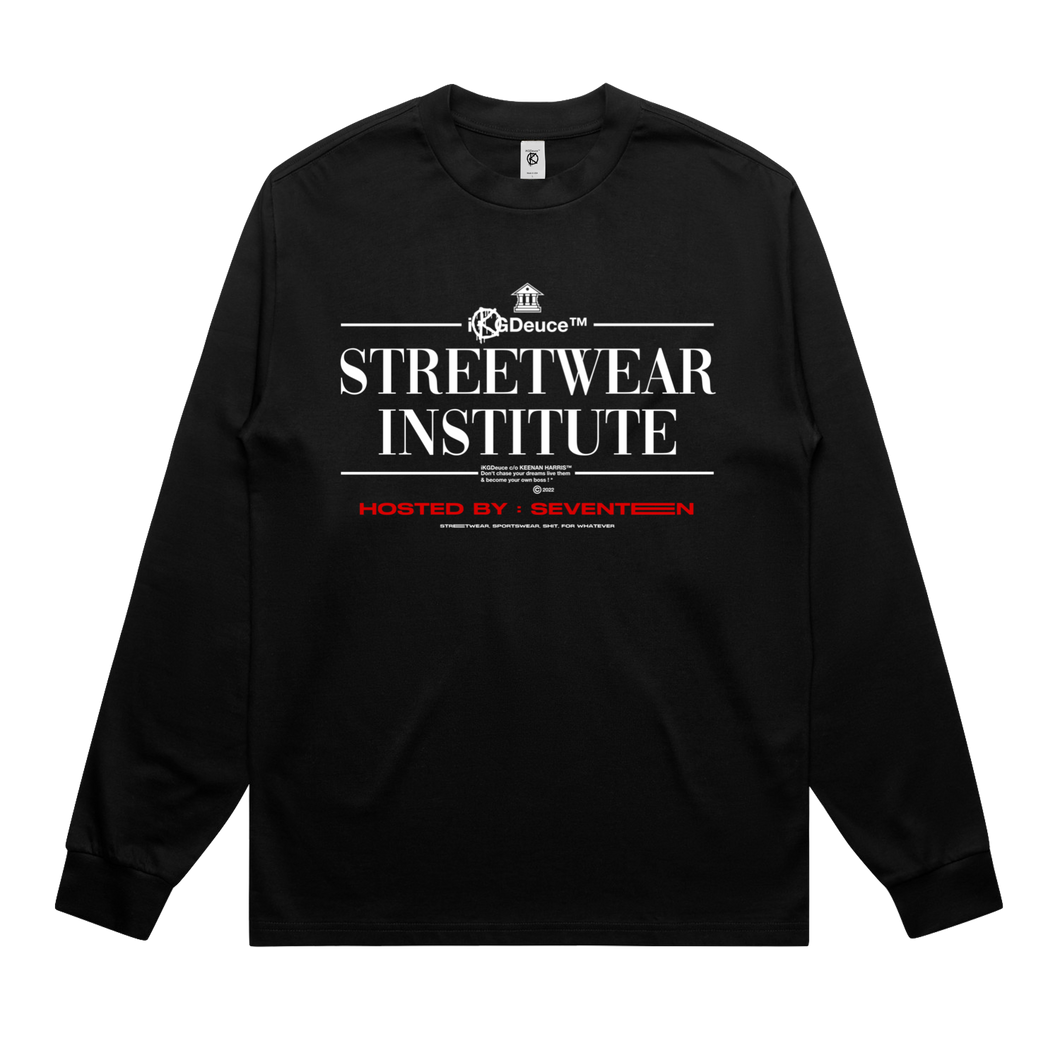 STREETWEAR INSTITUTE (LongSleeve Shirt) Black