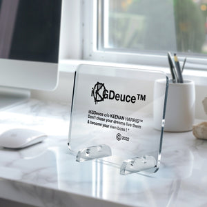 Rectangle (Acrylic Plaque with Stands)