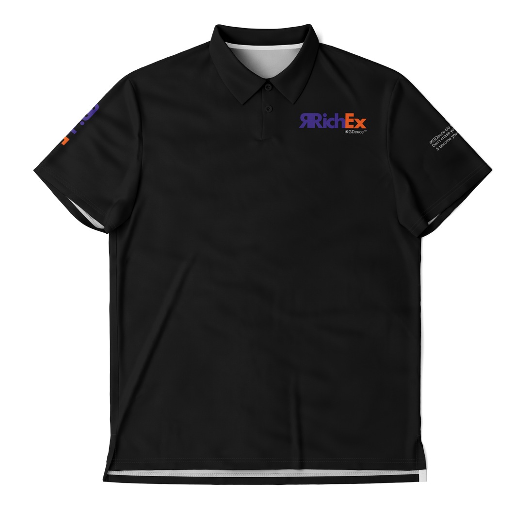RRichEx (Polo Shirt) Black