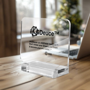 Rectangle (Acrylic Plaque with Stands)