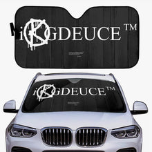 Load image into Gallery viewer, Logo In Name (Car Windshield Sun Shade) Black
