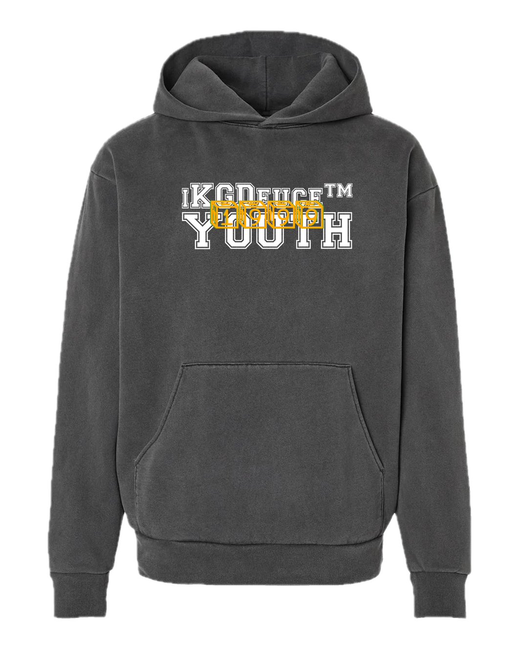 YOUTH (Hoodie) Pigment Black