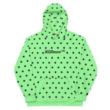Load image into Gallery viewer, Polka Dotted (Hoodie) Mint Green
