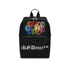 Load image into Gallery viewer, Zipper-Up (Leather Backpack) Black
