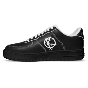 Low-Top (Leather Sneakers) Black/White