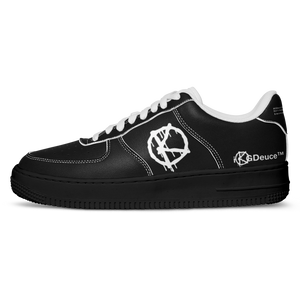 Low-Top (Leather Sneakers) Black/White