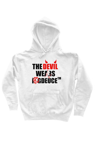 THE DEVIL WEARS iKGDeuce™ (Hoodie) White