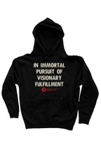 Load image into Gallery viewer, IN IMMORTAL PURSUIT (Hoodie) Black

