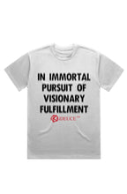 Load image into Gallery viewer, IN IMMORTAL PURSUIT (T-Shirt) White
