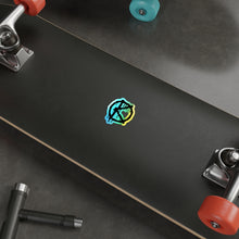 Load image into Gallery viewer, Black Logo (Holographic Die-cut Sticker)

