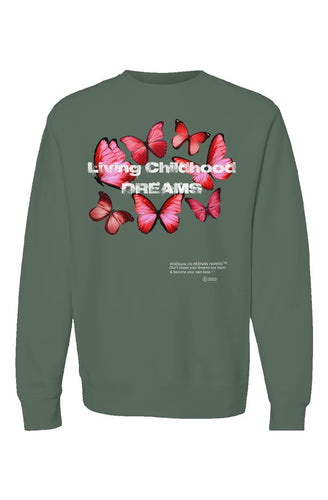 LIVING CHILDHOOD DREAMS (Crewneck Sweatshirt) Alpi