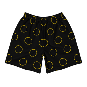 Circle Monogram Shorts (Yellow)