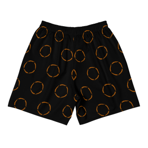 Circle Monogram Shorts (Orange)