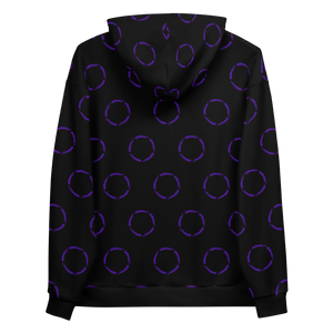 Circle Monogram Hoodie (Purple)