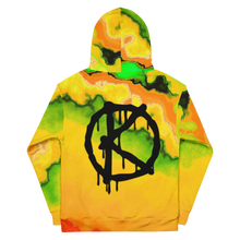 Load image into Gallery viewer, Multicolored Ebru Holographic (Hoodie)
