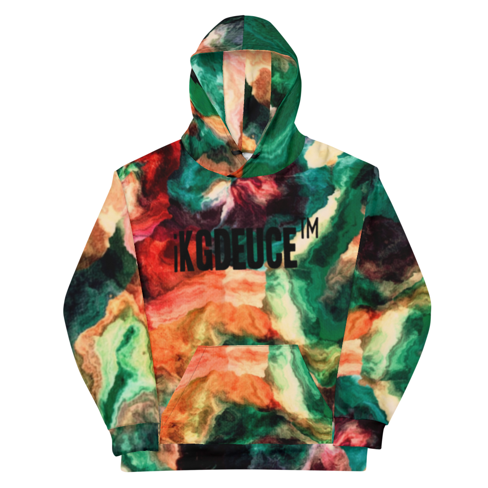 Black History Abstract Fluid Holographic (Hoodie)