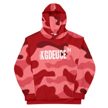 Load image into Gallery viewer, (Red) Camo Hoodie

