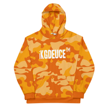 Load image into Gallery viewer, (Orange) Camo Hoodie

