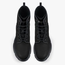 Load image into Gallery viewer, Abstract Chunky Boots (Black)
