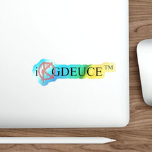 Load image into Gallery viewer, Logo In Name (Holographic Die-cut Sticker)
