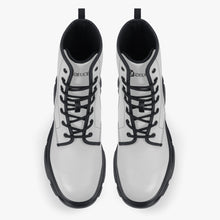 Load image into Gallery viewer, Abstract Chunky Boots (White)
