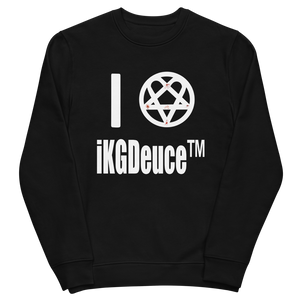 I 𖤐 iKGDeuce™ (Crewneck Sweatshirt) Black