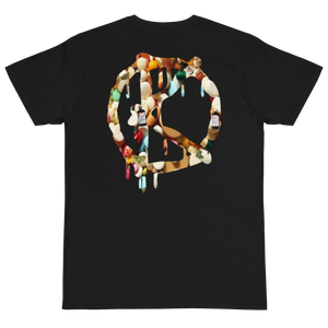 DRUGS OVER LUV (T-Shirt) Black