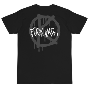 FUCK WAR . (T-Shirt) Black